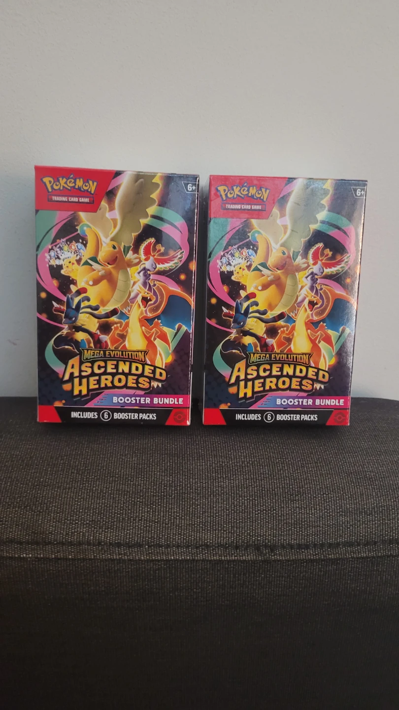 Pokemon Ascended Heroes Booster Bundles