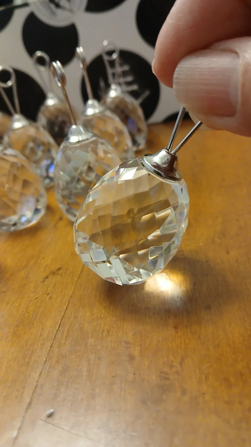 Bowring Crystal Place Card Holders - Set of 12 - photo 5