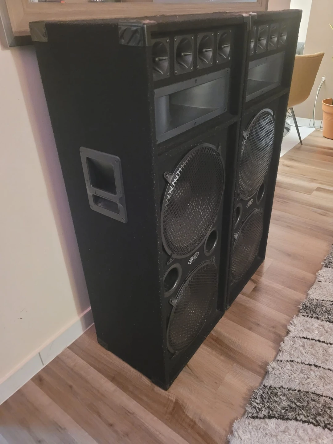 Two Large PA Speakers - photo 2