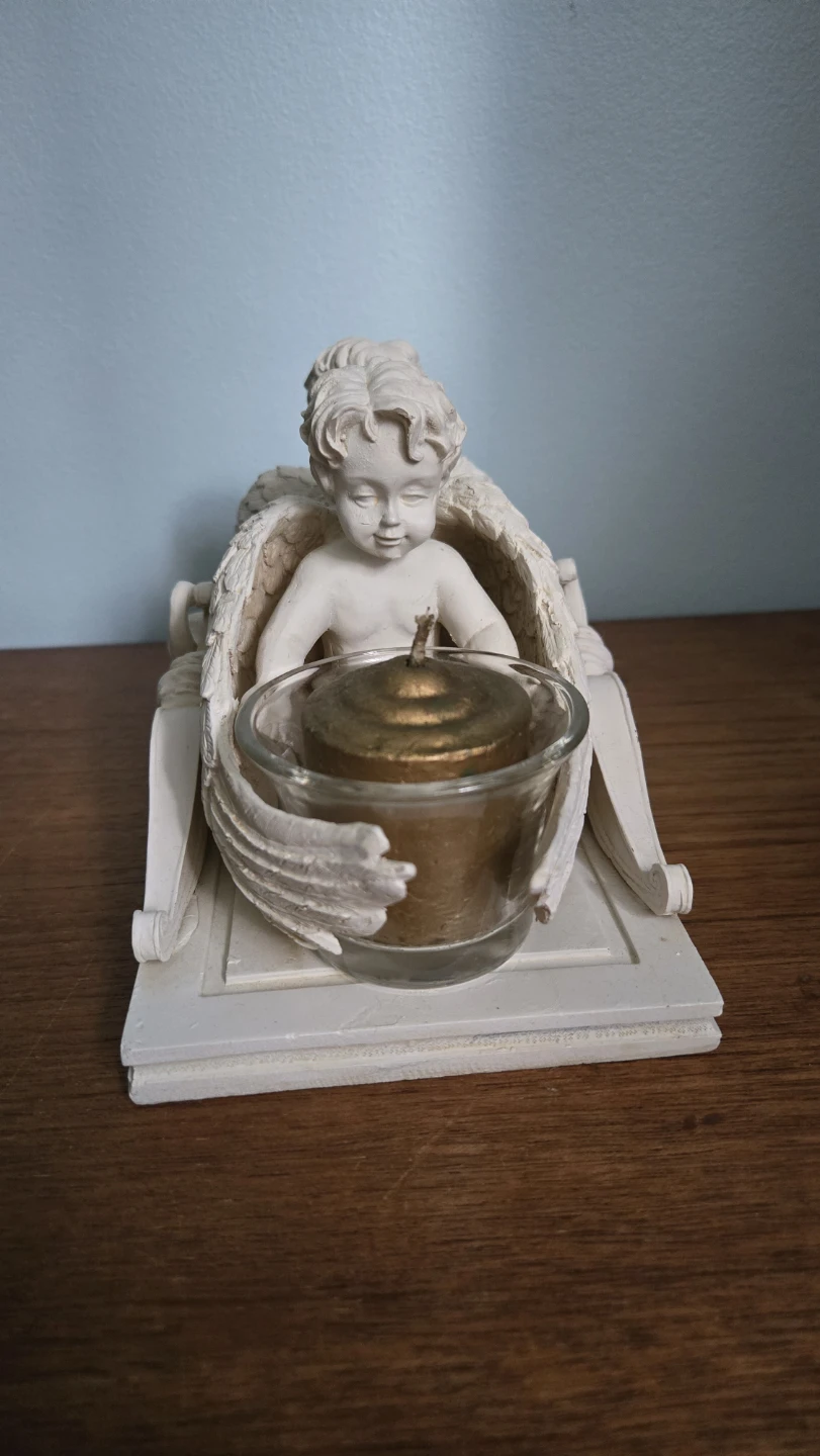 Cherub Angel Candle Holder - photo 3