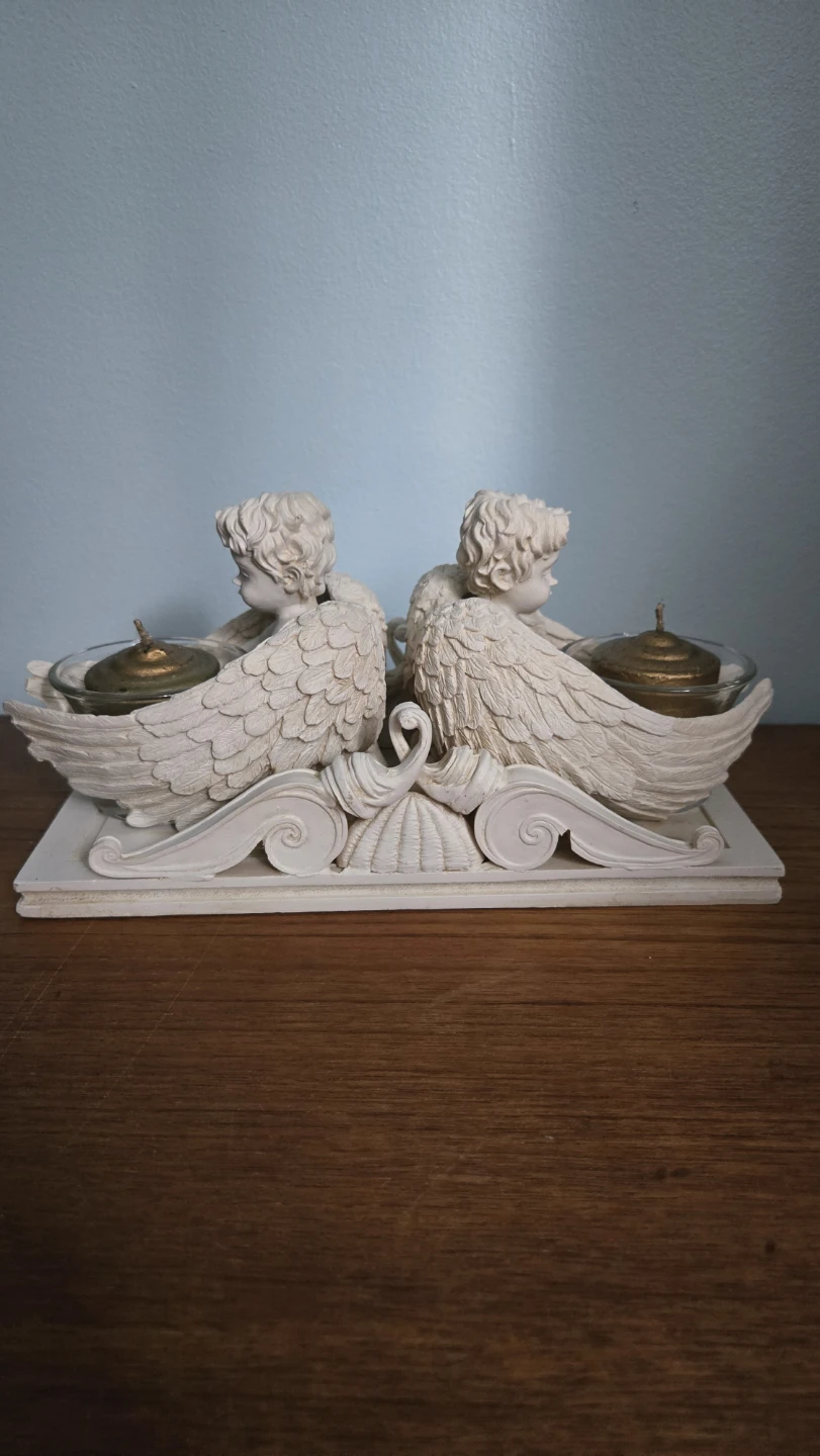 Cherub Angel Candle Holder - photo 4