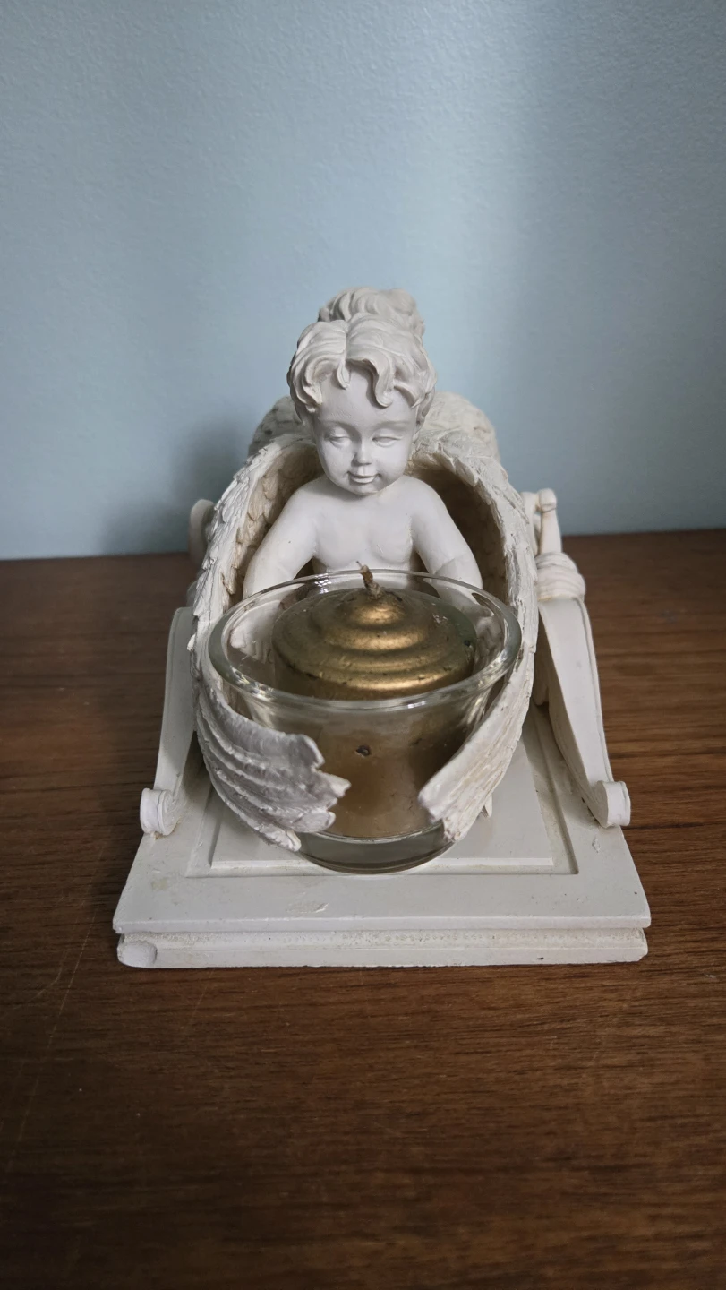 Cherub Angel Candle Holder - photo 5
