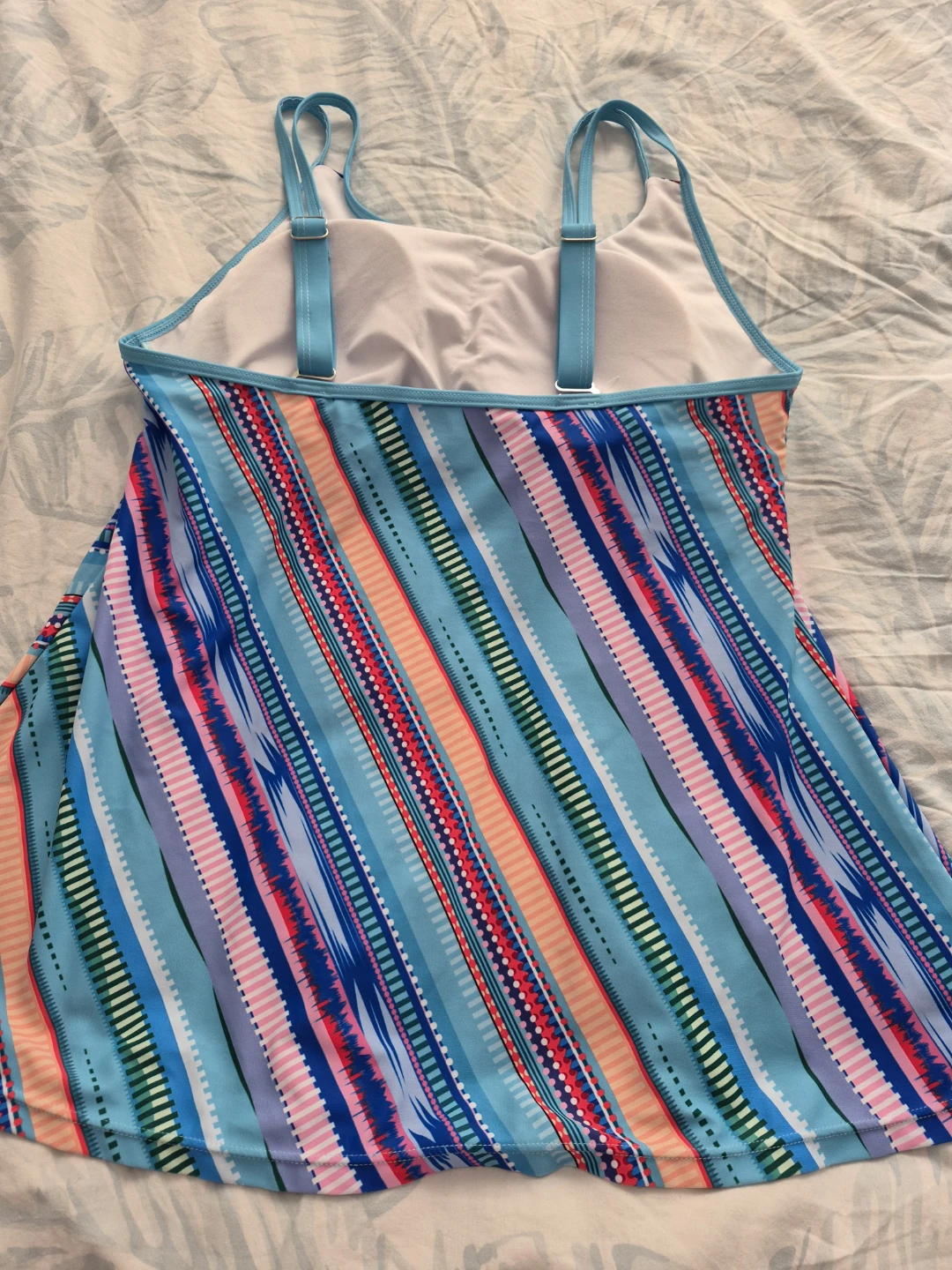 Ladies colourful striped Tankini Set size xl - photo 4