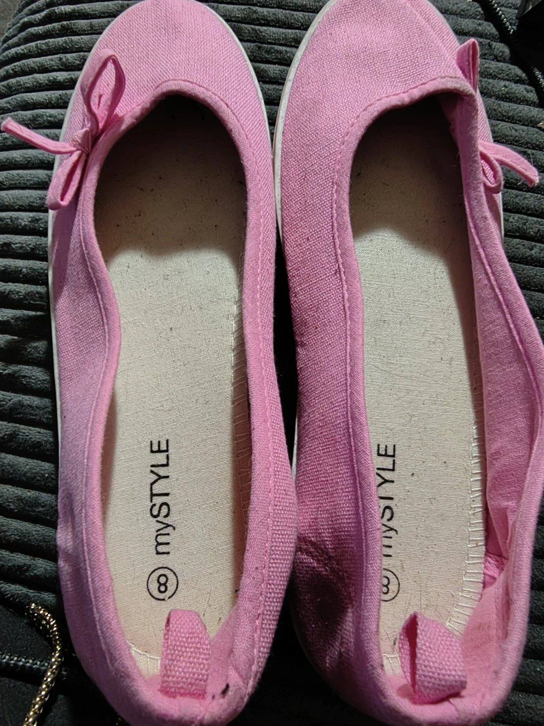 Pink My STYLE Ballet Flats - Size 8