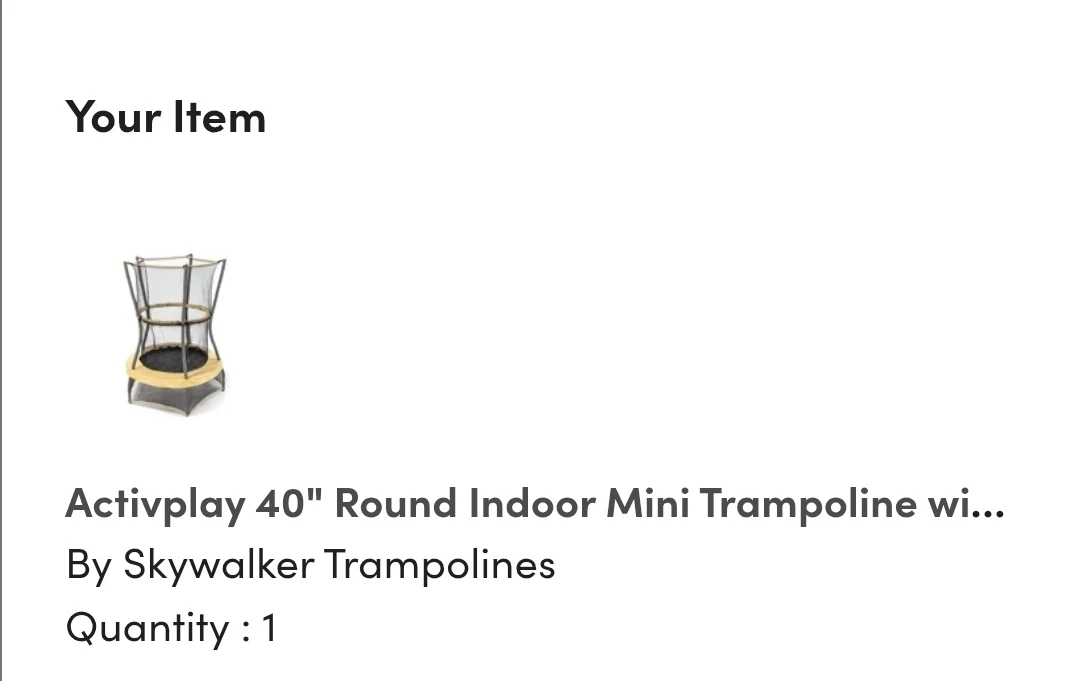 Activplay 40" Round Indoor Mini Trampoline - photo 4