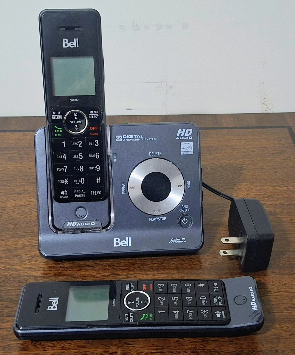 Bell HD Audio Cordless Phone System with Answering Machine