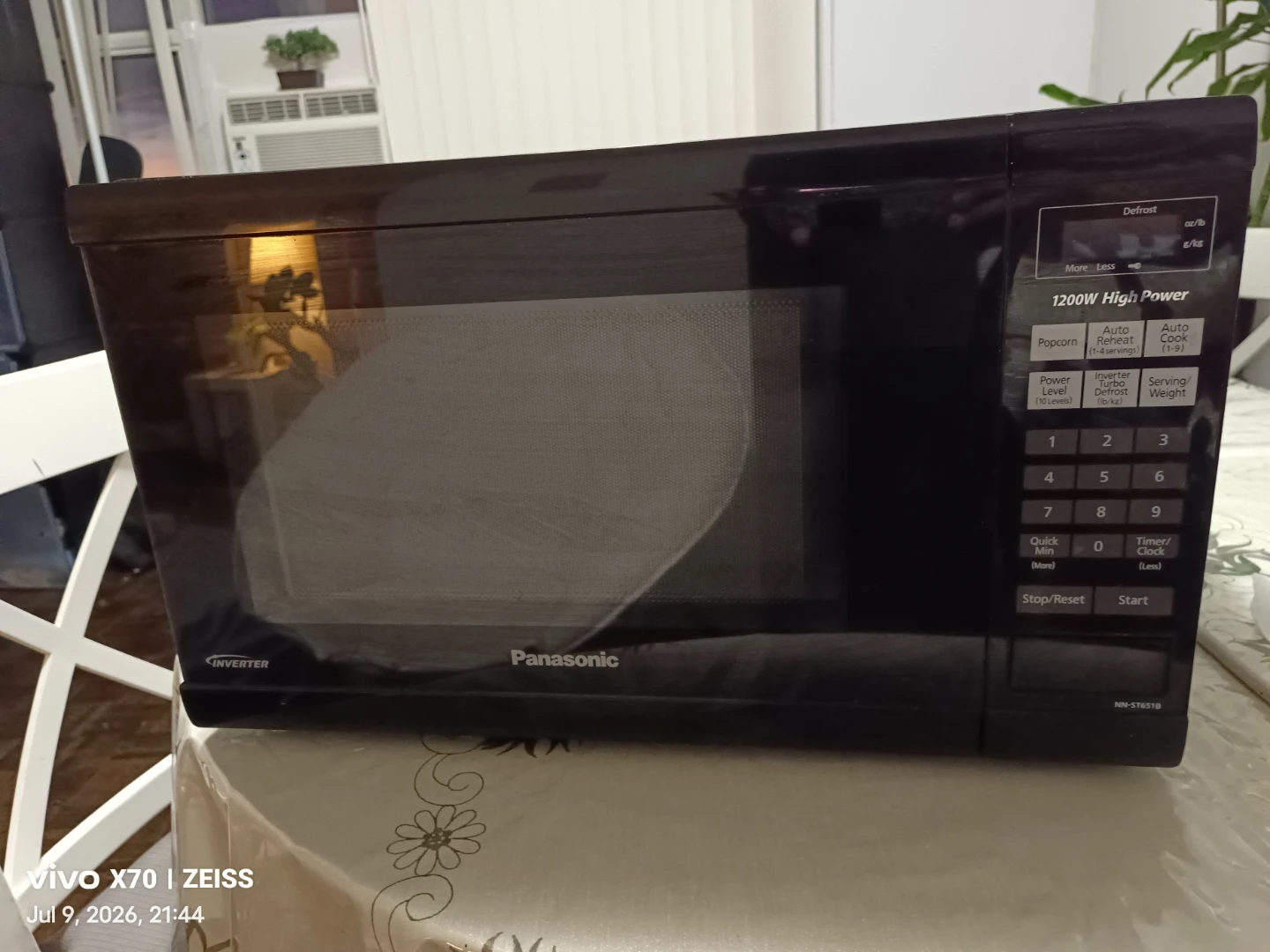 Panasonic 1200W High Power Inverter Microwave NN-ST6518