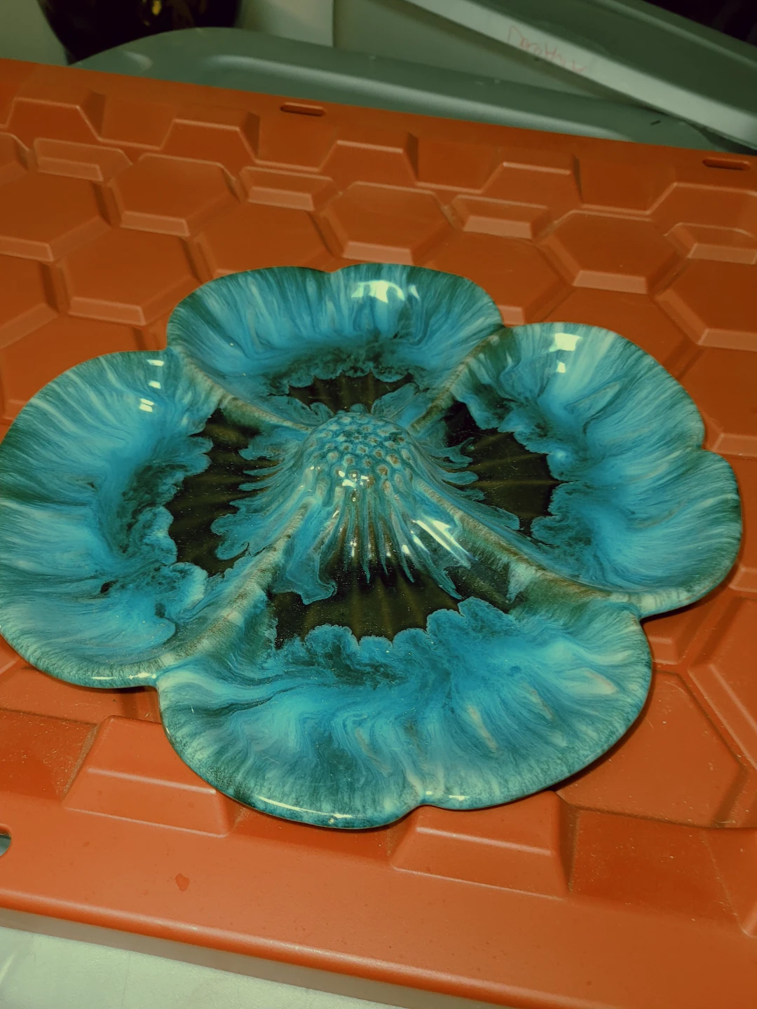 Floral Shaped Serving Dish