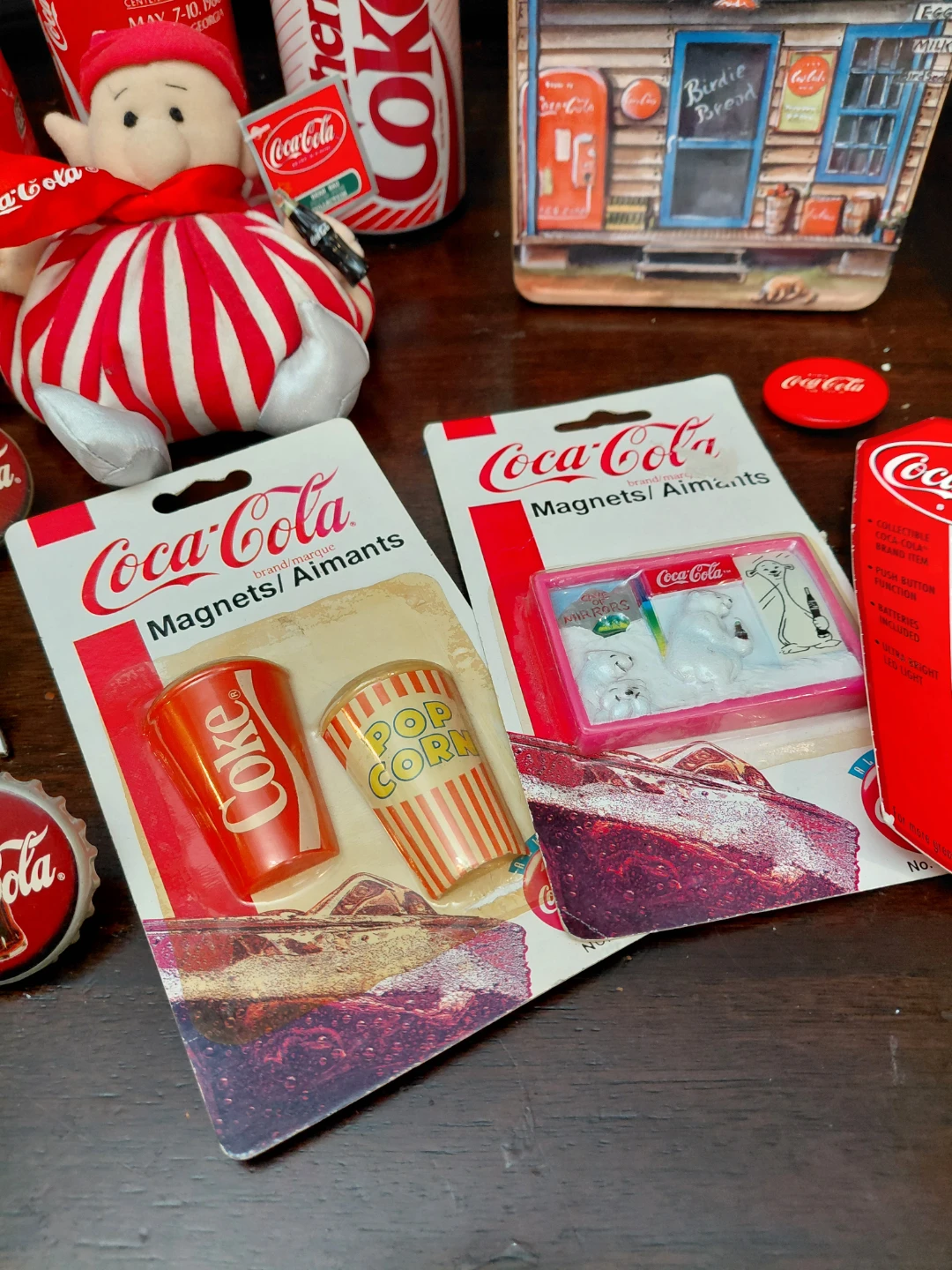 Vintage Coca-Cola Collectibles Lot (1980s/90s Nostalgia Items) - photo 2