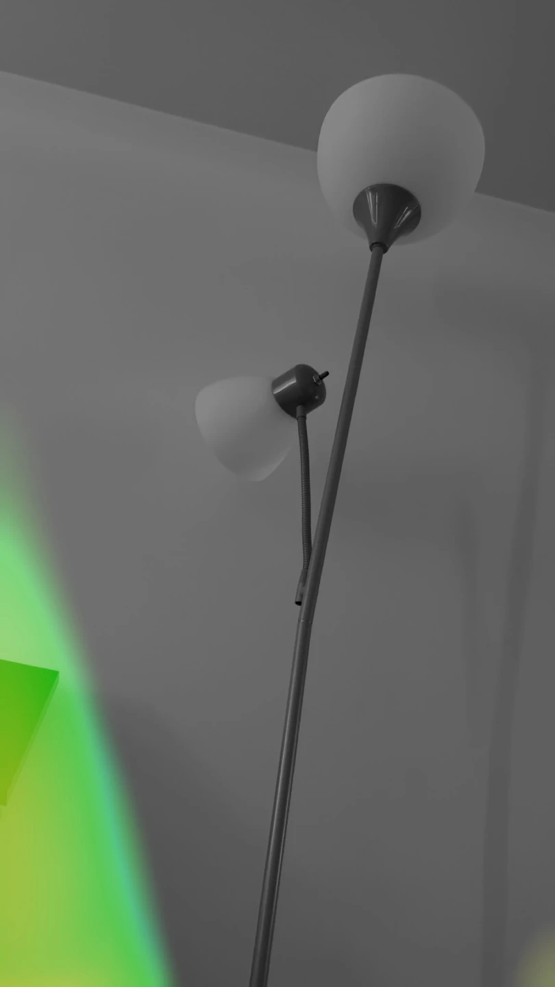 Floor Lamp with Two Lights - photo 3