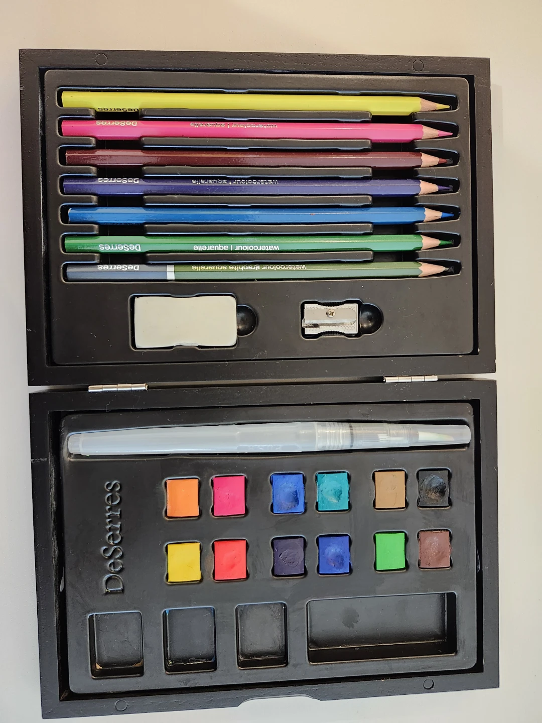 DeSerres Watercolour Pencil and Paint Set