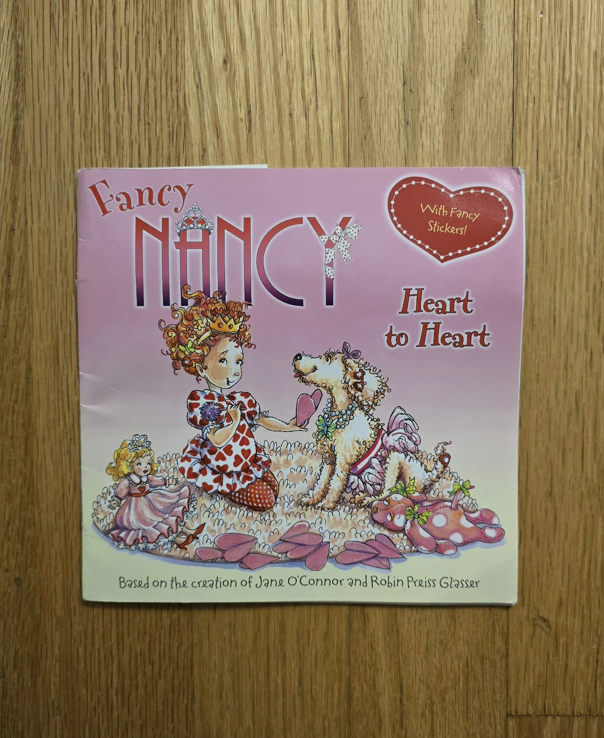 Fancy Nancy: Heart to Heart Book with Stickers