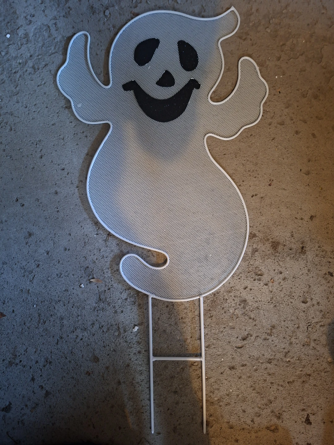 Ghost Halloween Yard Sign