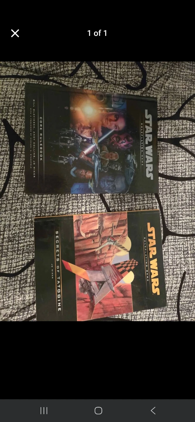 Star Wars Roleplaying Game Core Rulebook & Secrets of Tatooine