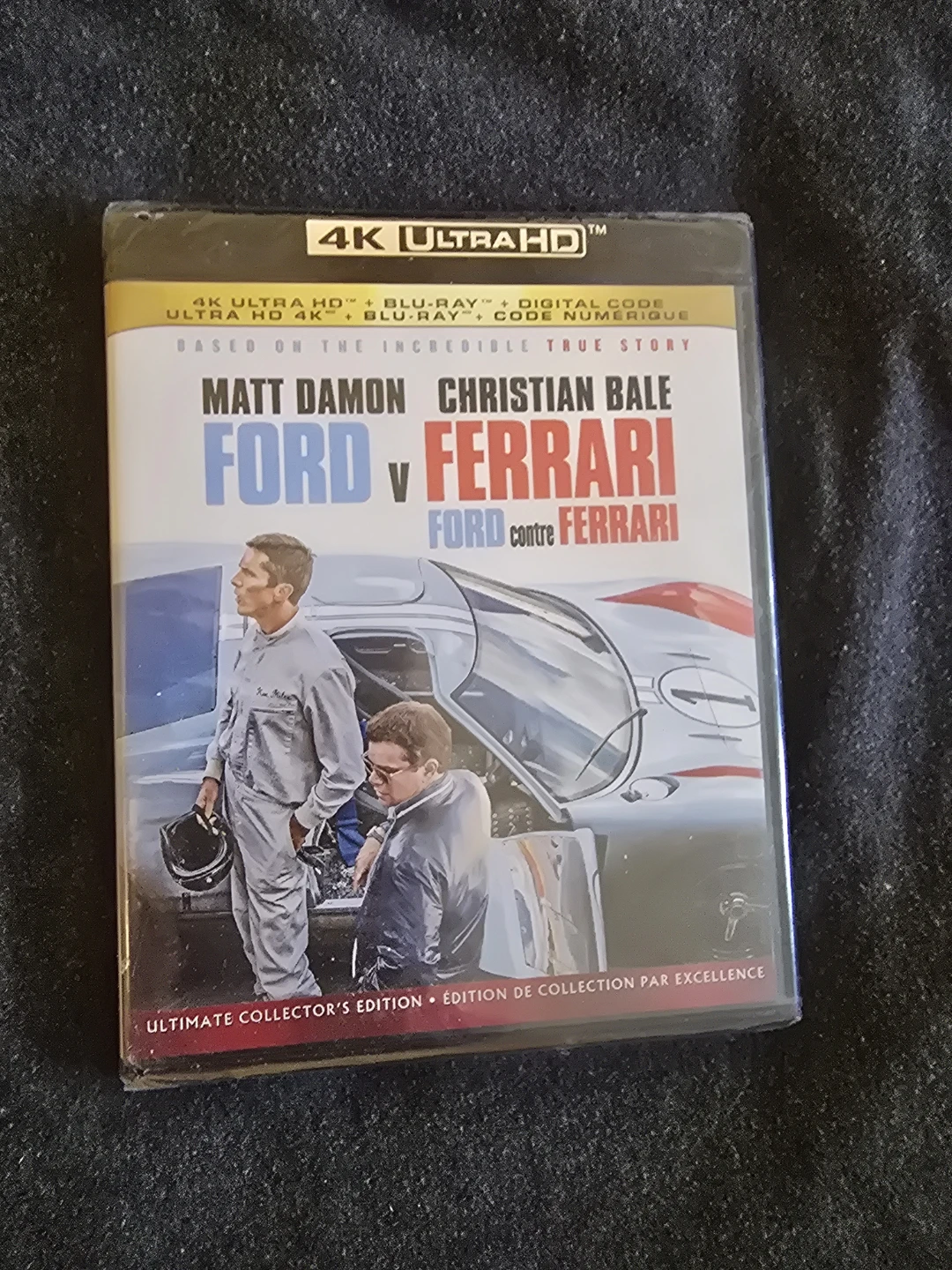 Ford v Ferrari 4K Ultra HD Blu-ray