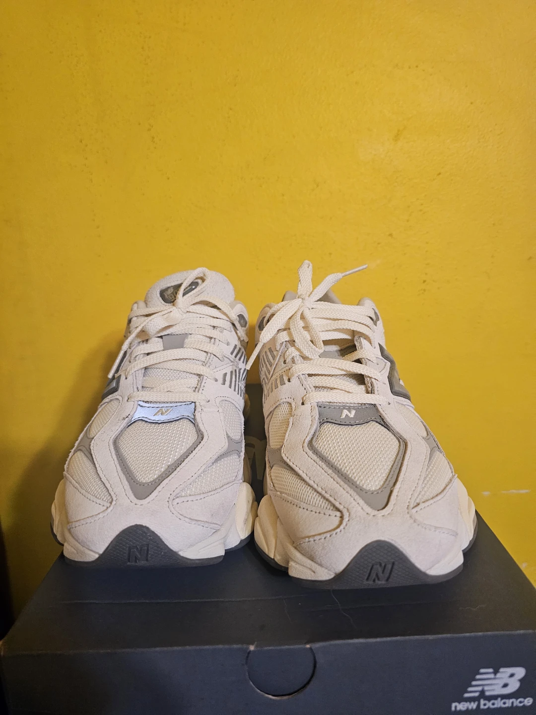 New Balance 9060 Lifestyle Sneakers White Grey - photo 5
