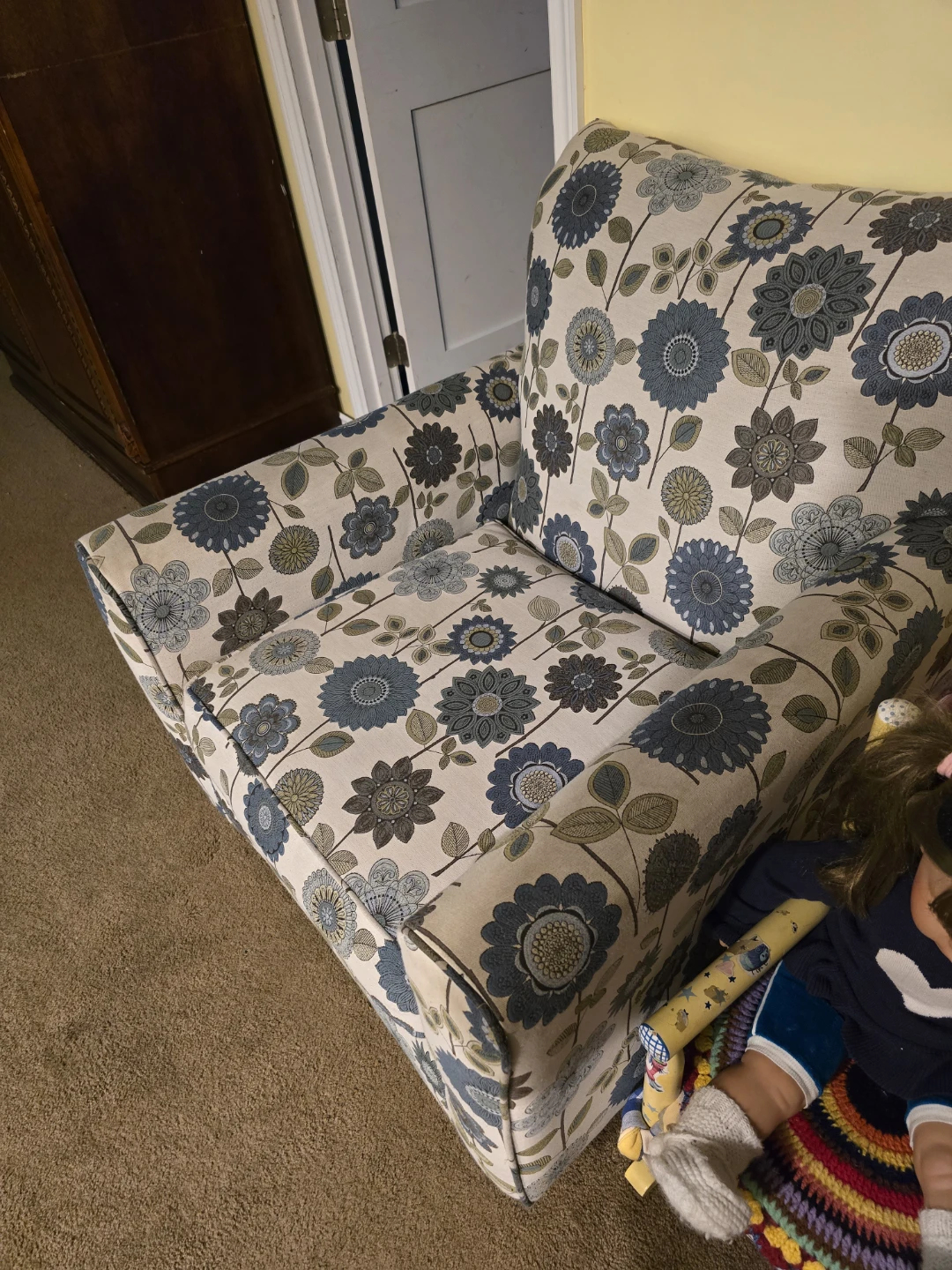 Floral Accent Chair - photo 3