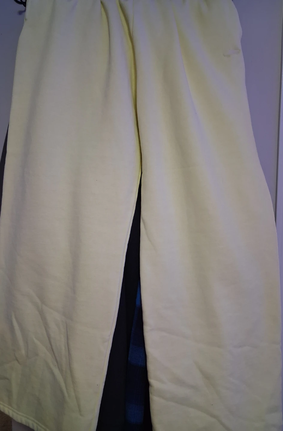 Pale Yellow VANS Sweatpants - photo 2