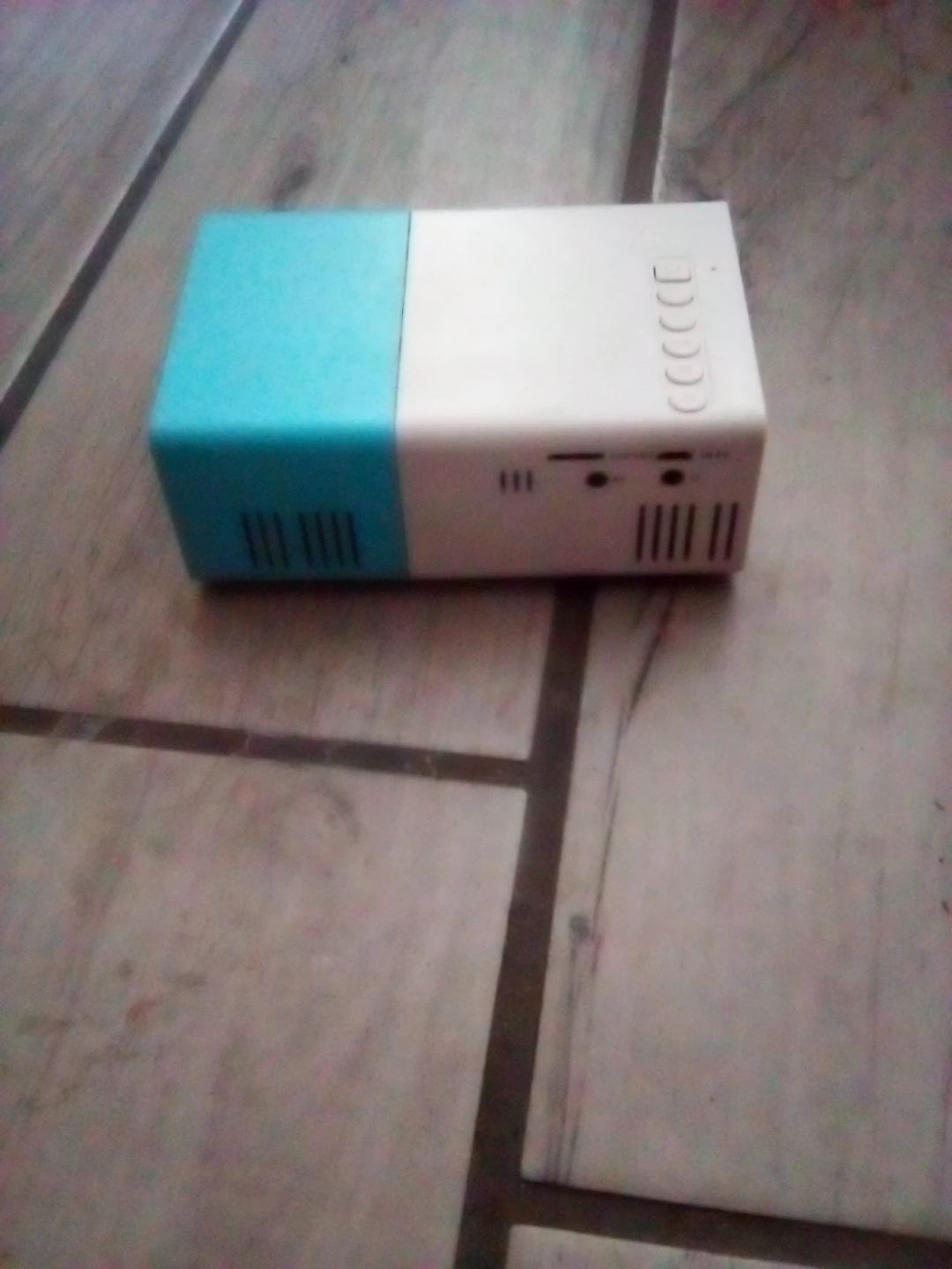 Mini Projector White and Blue - photo 4
