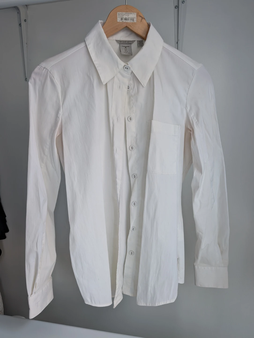Tristan White Button-Up Shirt - photo 4