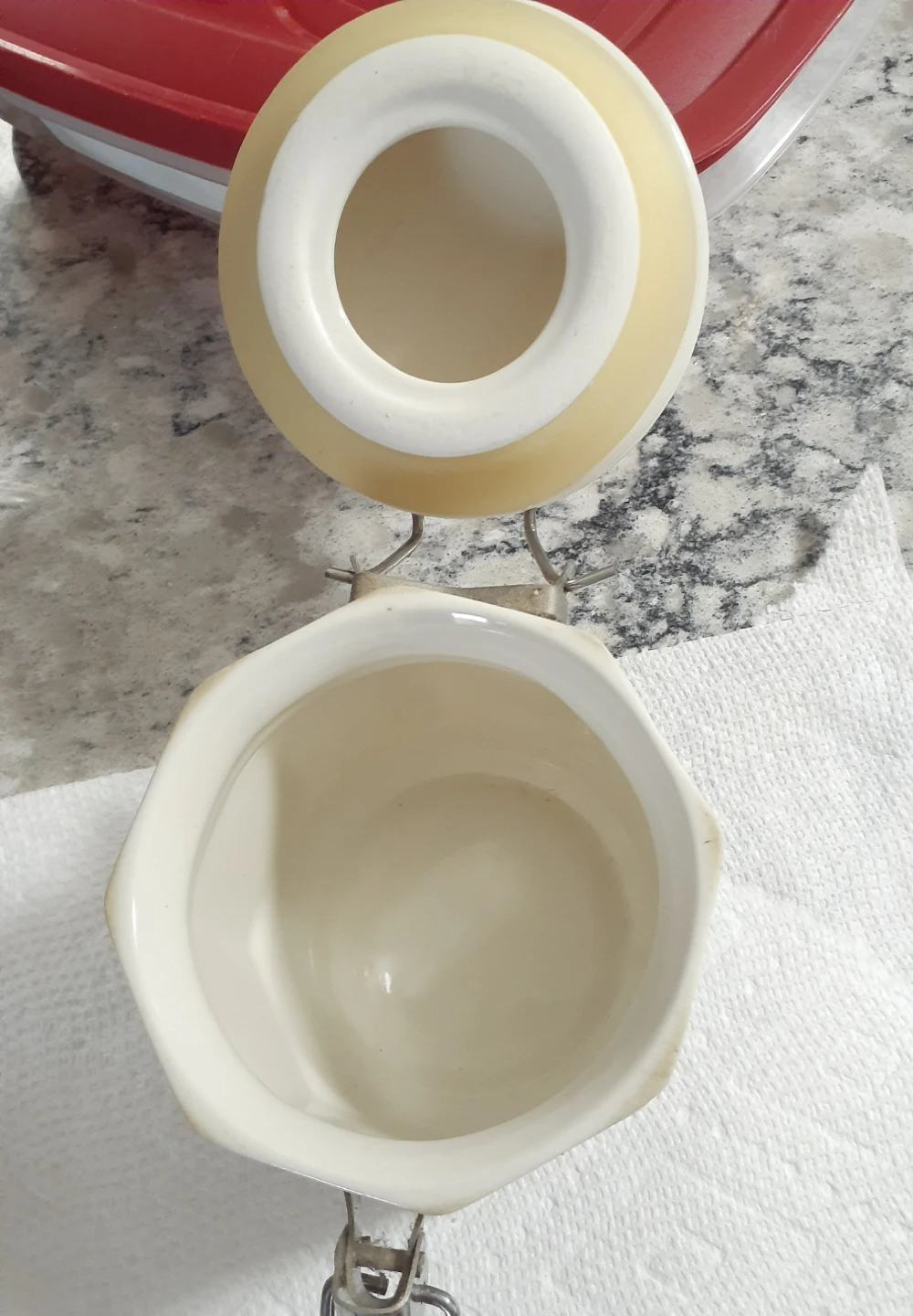 Ceramic Floral Kitchen Canisters Set of 3 - photo 2