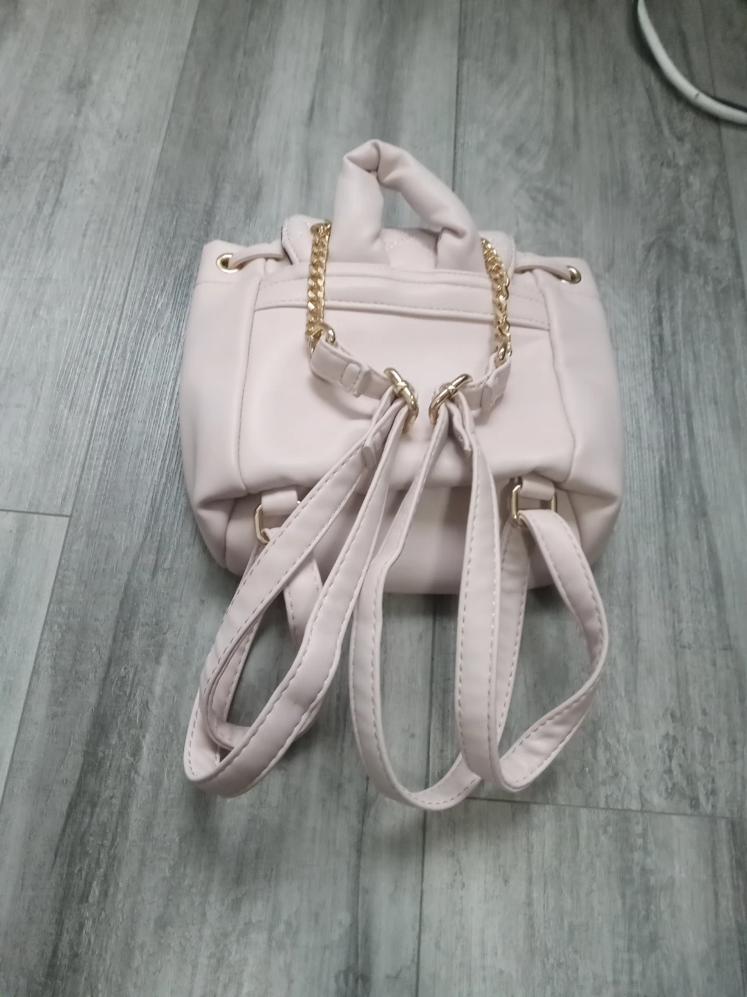 Pink Quilted Mini Backpack - photo 2