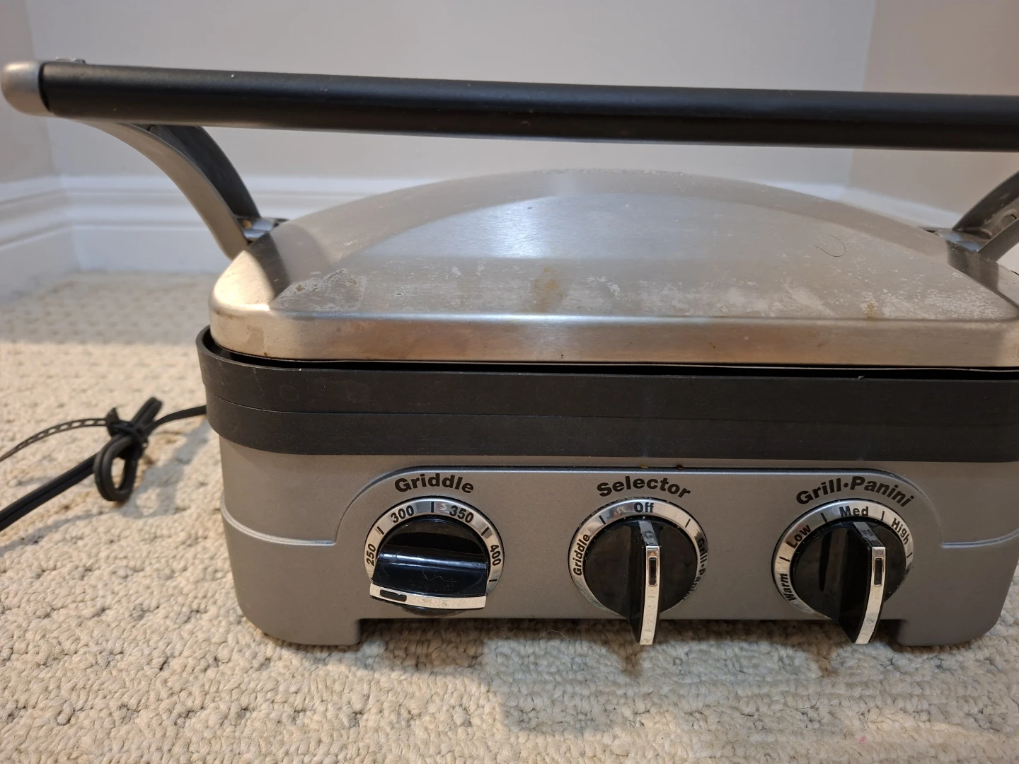 Cuisinart 5-in-1 Griddler with Reversible Nonstick Grill - photo 4