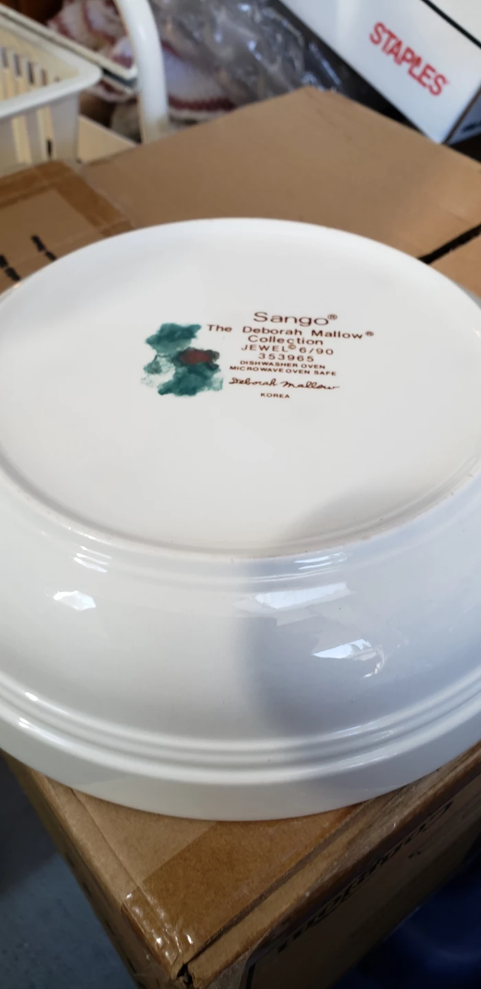 Sango The Deborah Mallow Collection Dinner Plates - photo 3