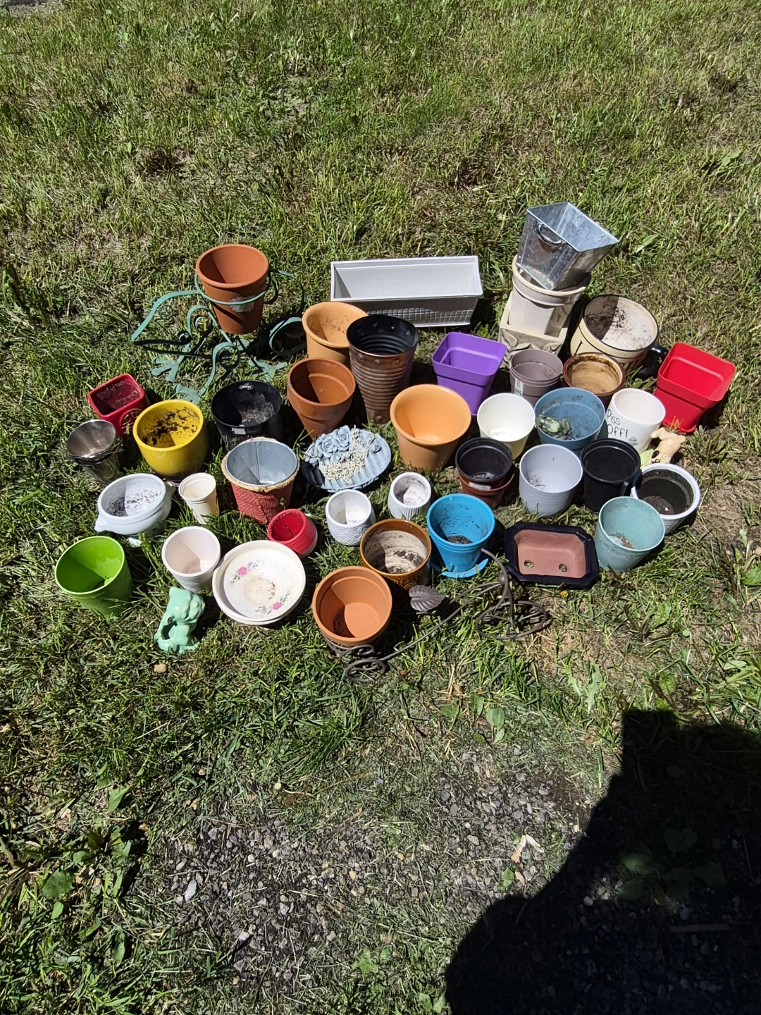 Lot Of Plant Pots