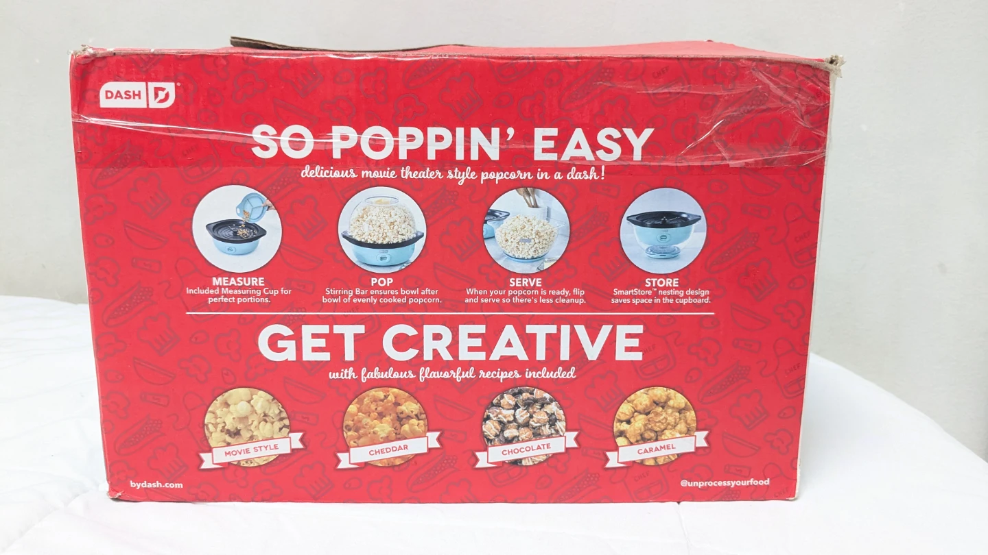 Dash SmartStore Stirring Popcorn Maker - photo 2