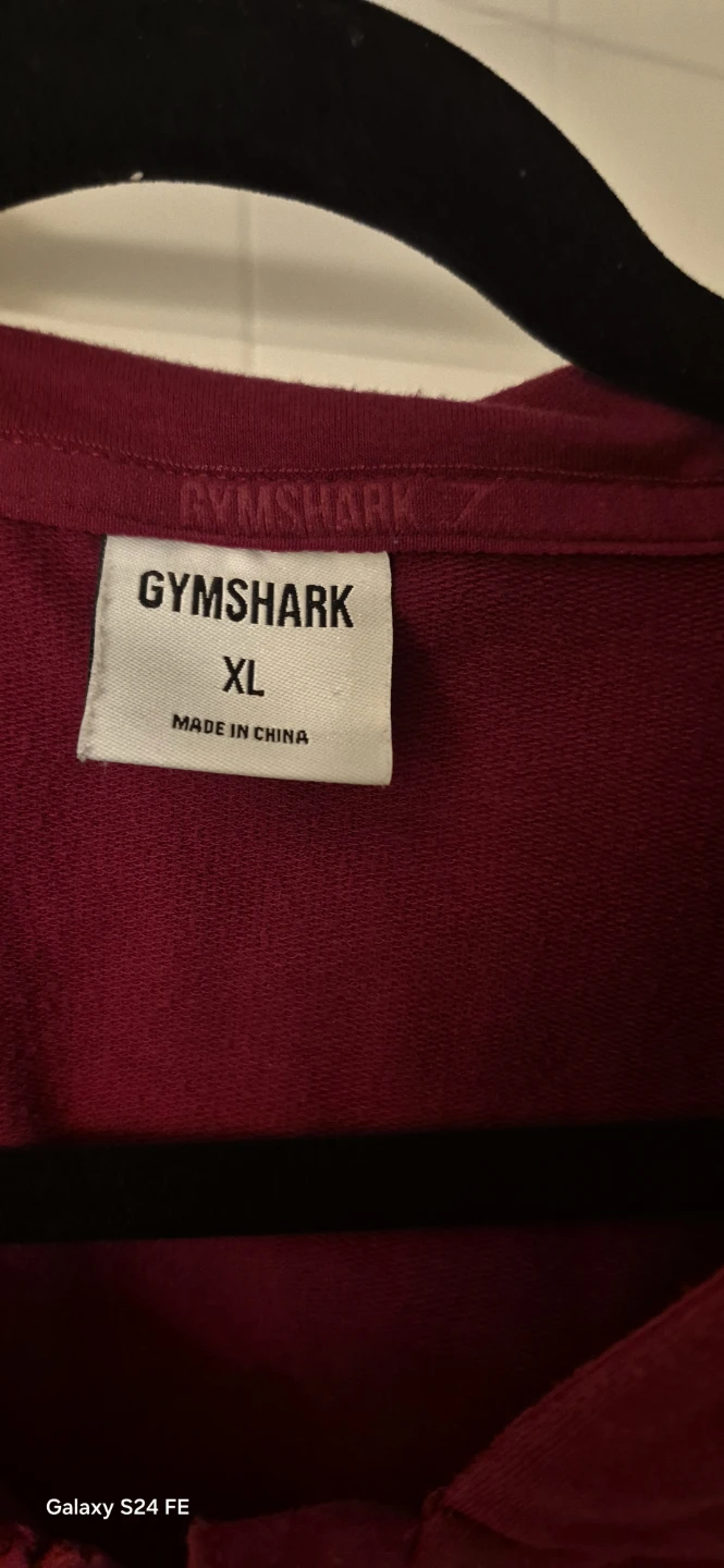 Gymshark Burgundy Full Zip Hoodie XL - photo 3