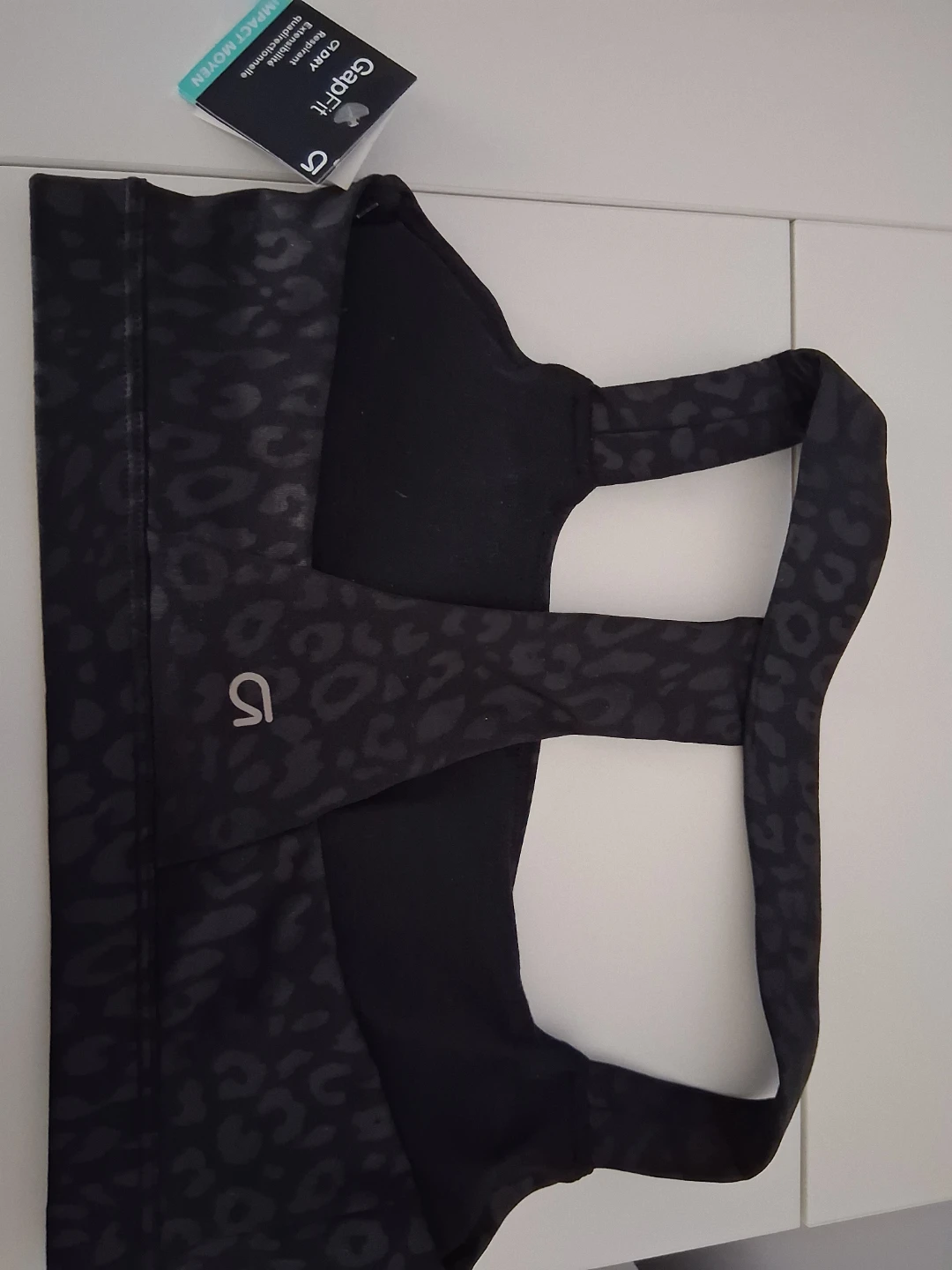GapFit Leopard Print Sports Bra - photo 2