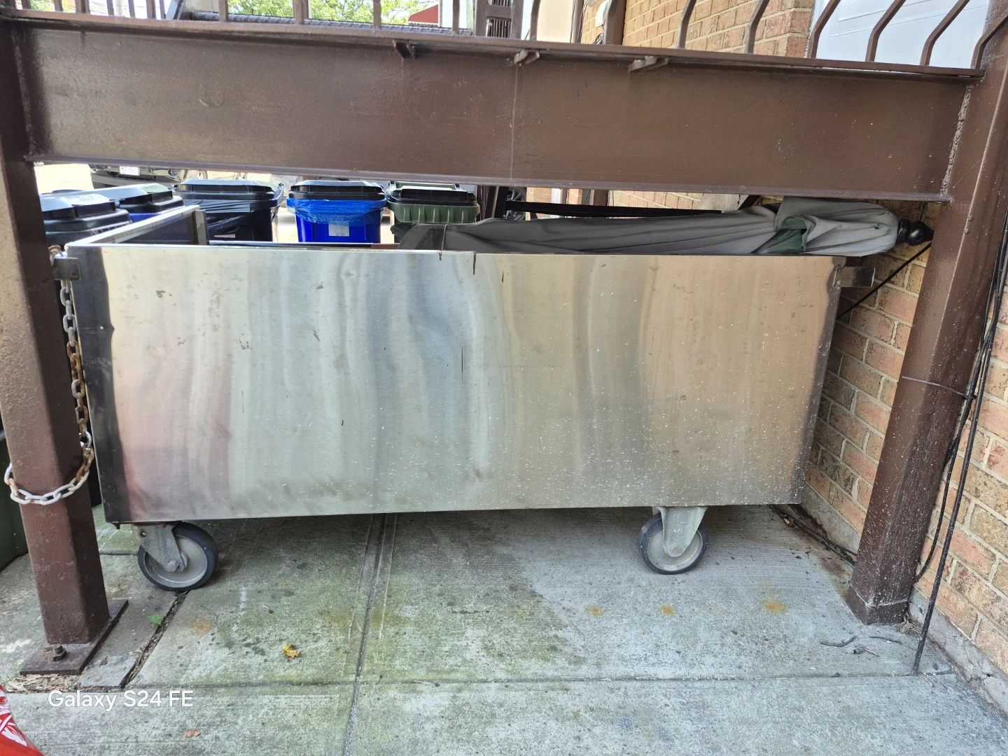 Stainless Steel Rolling Cart