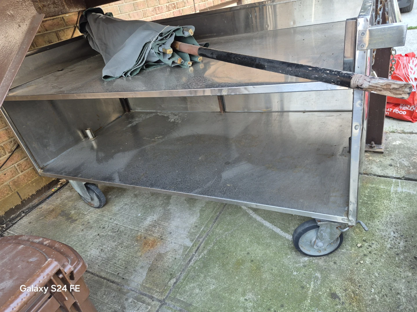 Stainless Steel Rolling Cart - photo 2