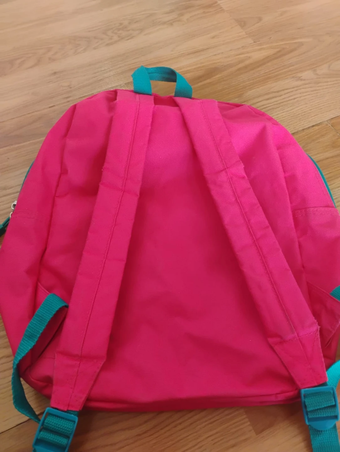 Pink Backpack with Teal Accents - photo 2