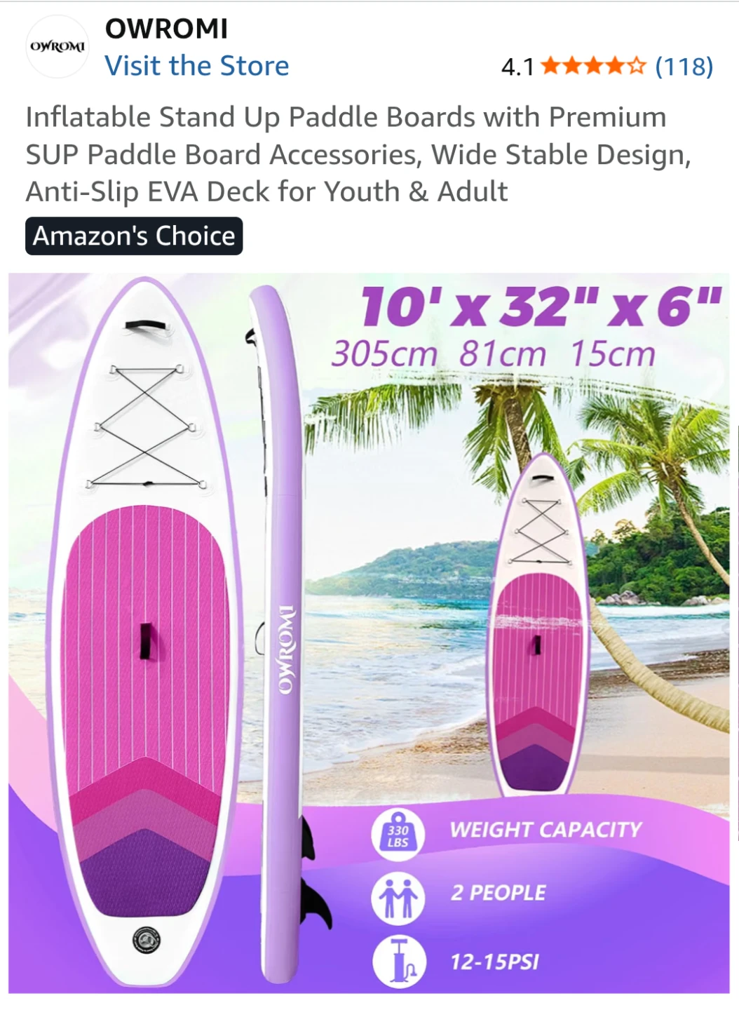 Inflatable Standup Paddleboard - photo 2