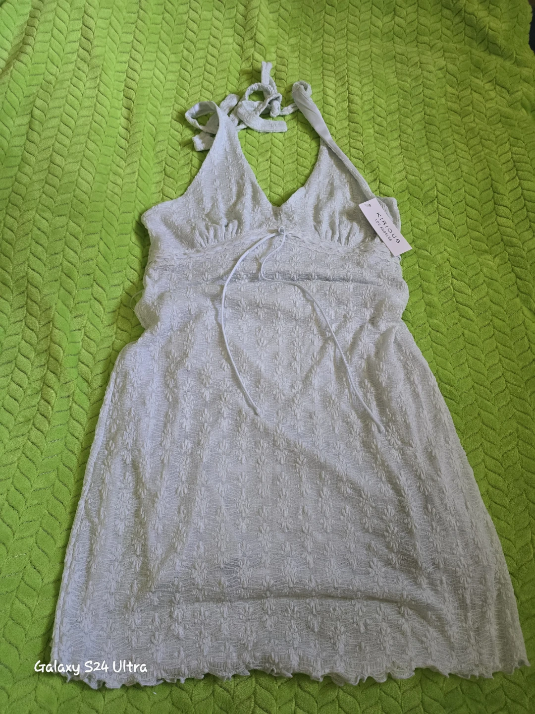 KIRIOUS LOS ANGELES Halter Dress - L/G