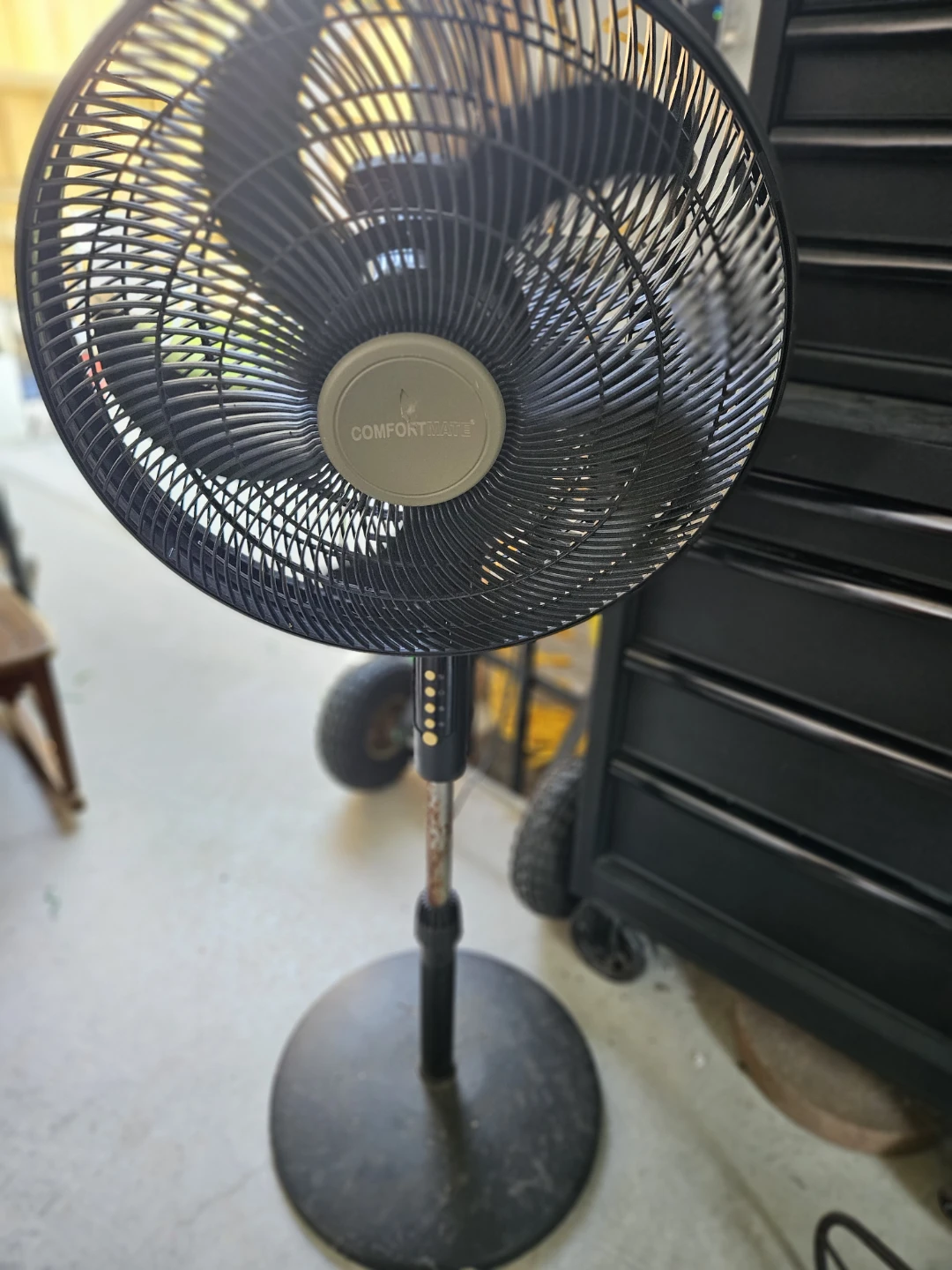 Comfort Zone Pedestal Fan with Remote