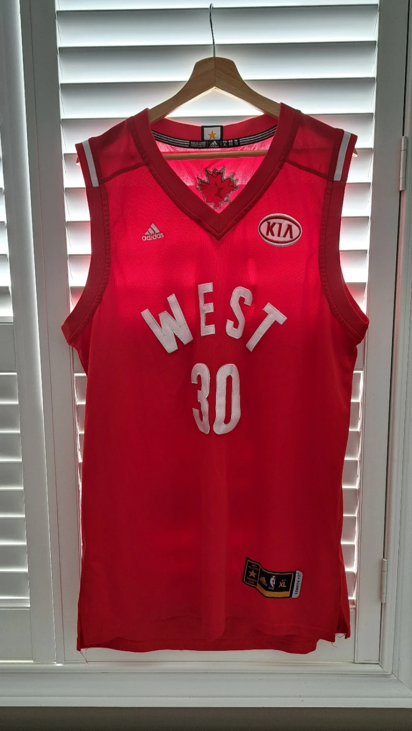 Adidas NBA All-Star WEST Curry 30 Jersey XL