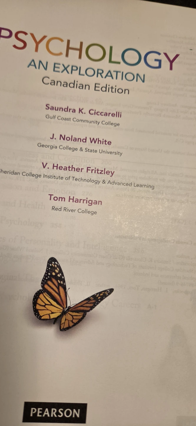 Psychology An Exploration Canadian Edition Textbook - photo 2