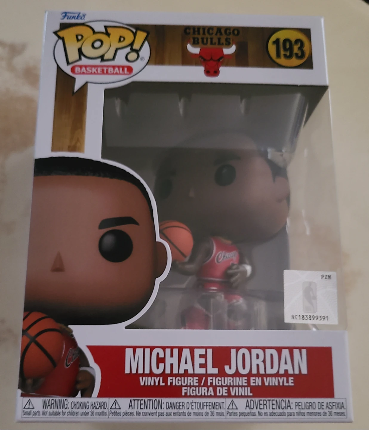 Funko Pop! Michael Jordan 193 Vinyl Figure
