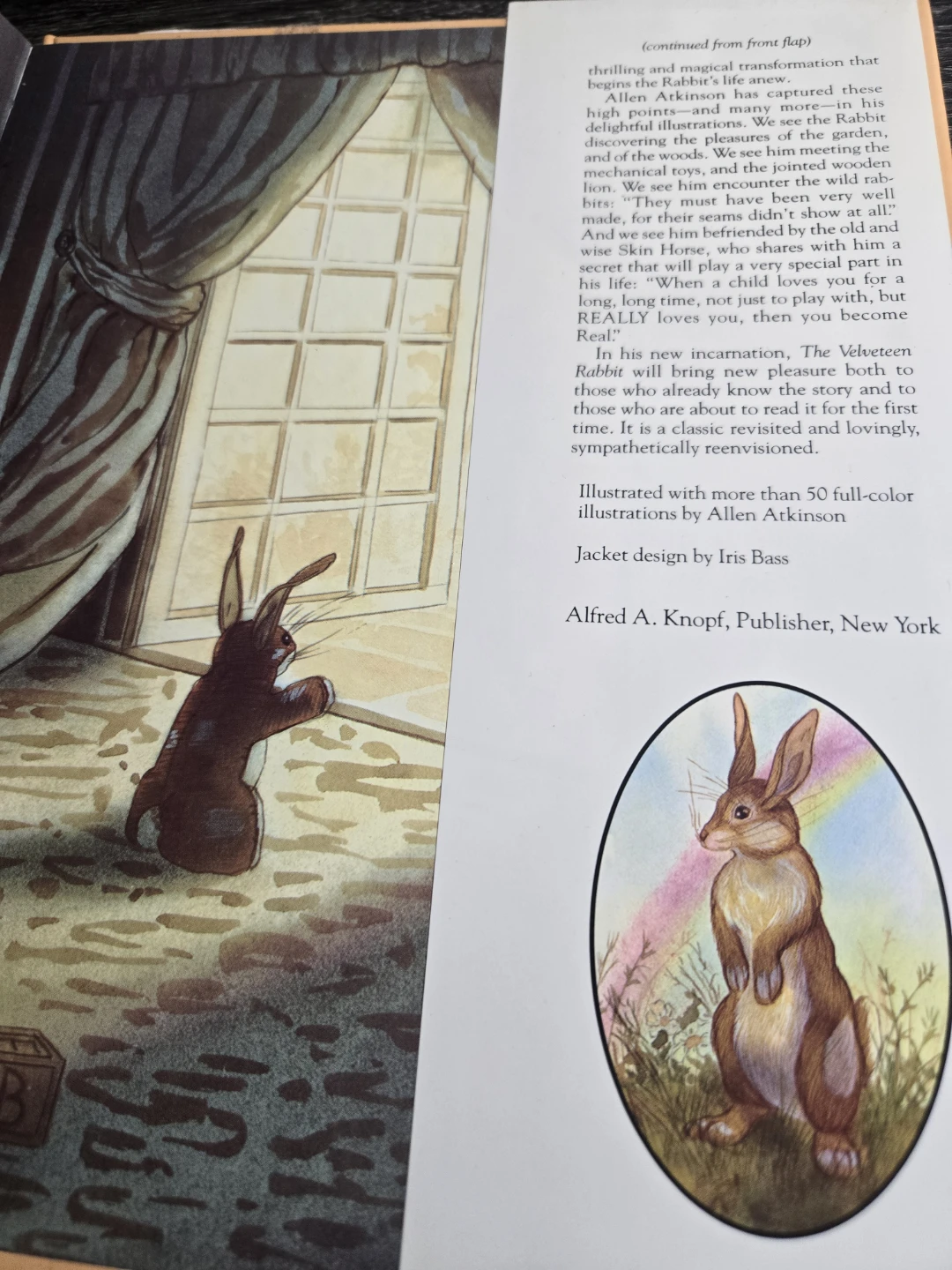 The Velveteen Rabbit Children's Book - photo 3