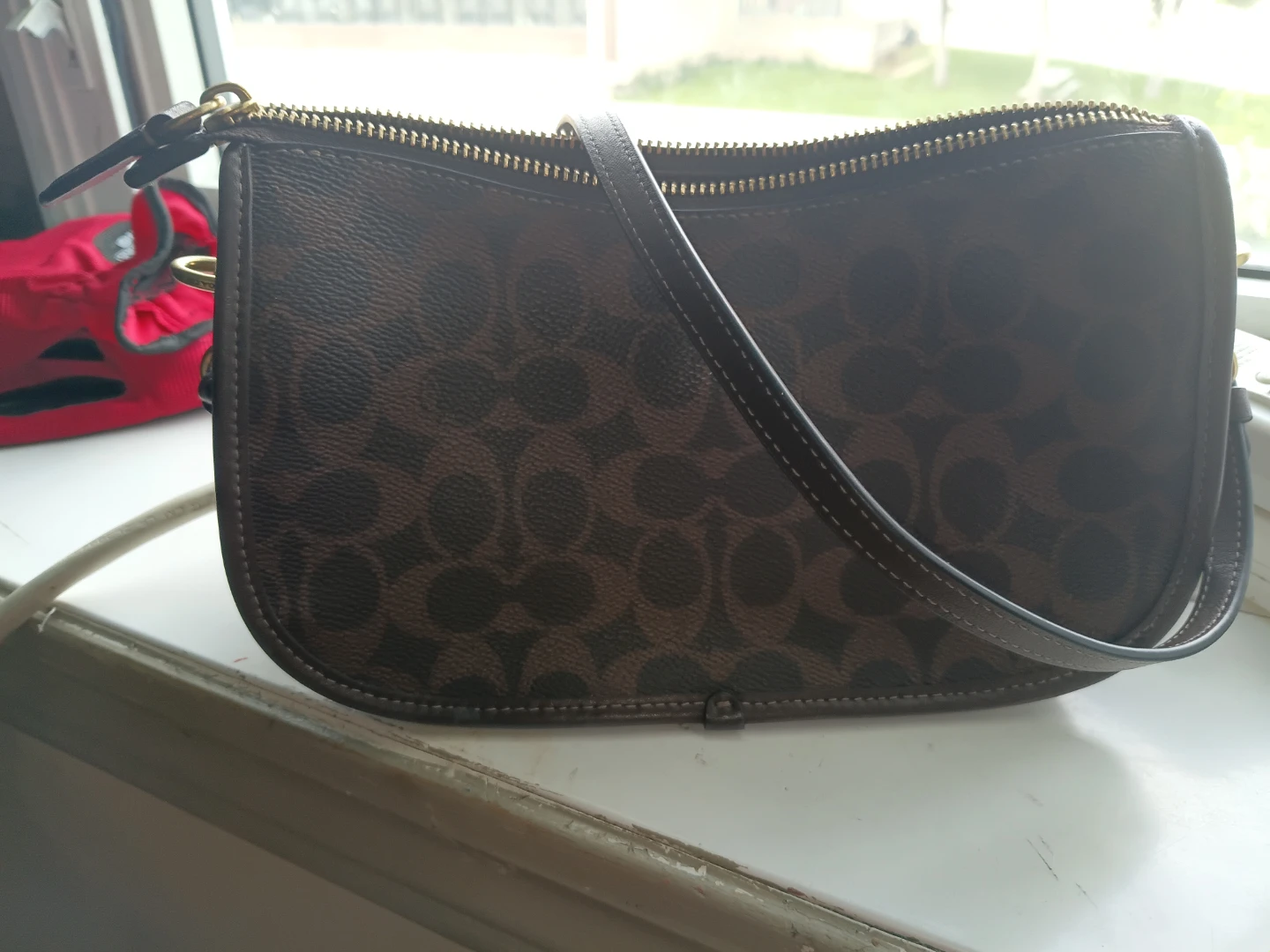 Coach Monogram Shoulder Bag - photo 5