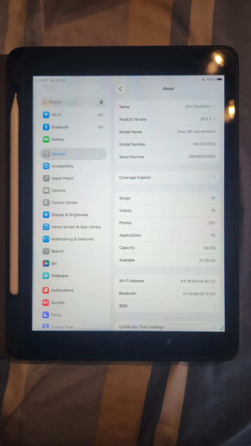 Apple iPad (9th Generation) 64GB - photo 3