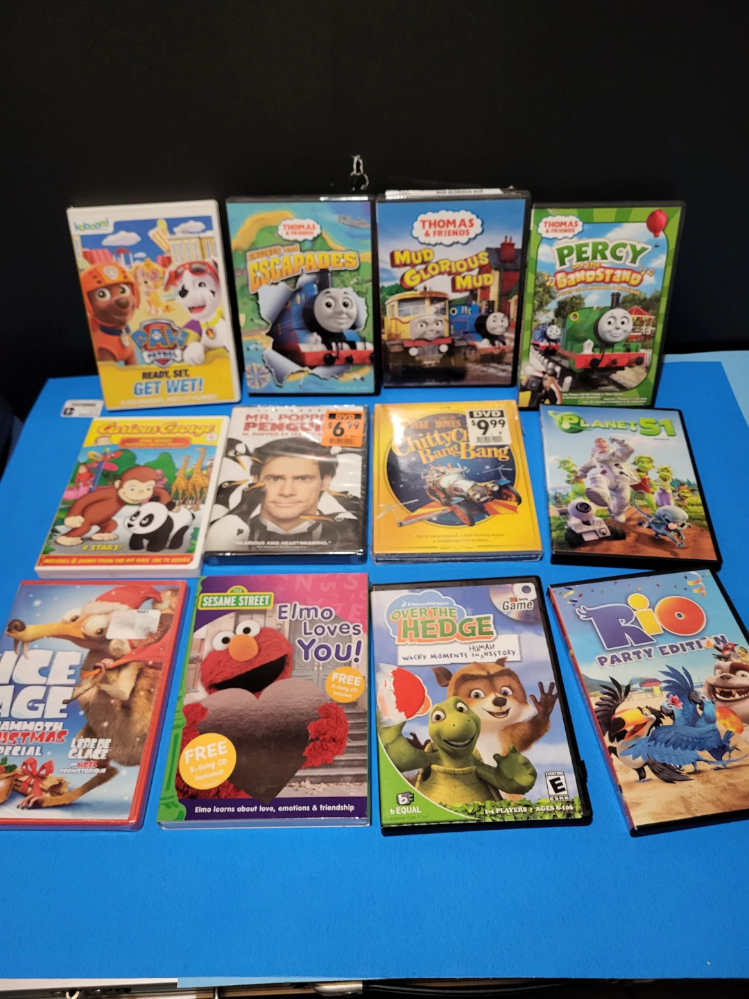 Assorted Kids' DVDs - Paw Patrol, Thomas & More