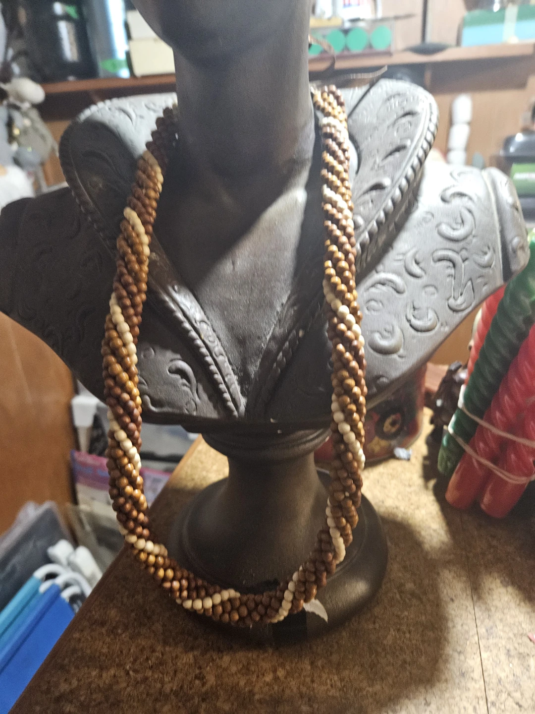 Wooden Bead Necklace - photo 2