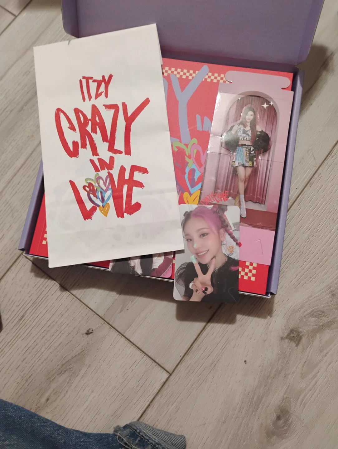 ITZY Crazy In Love Album Package