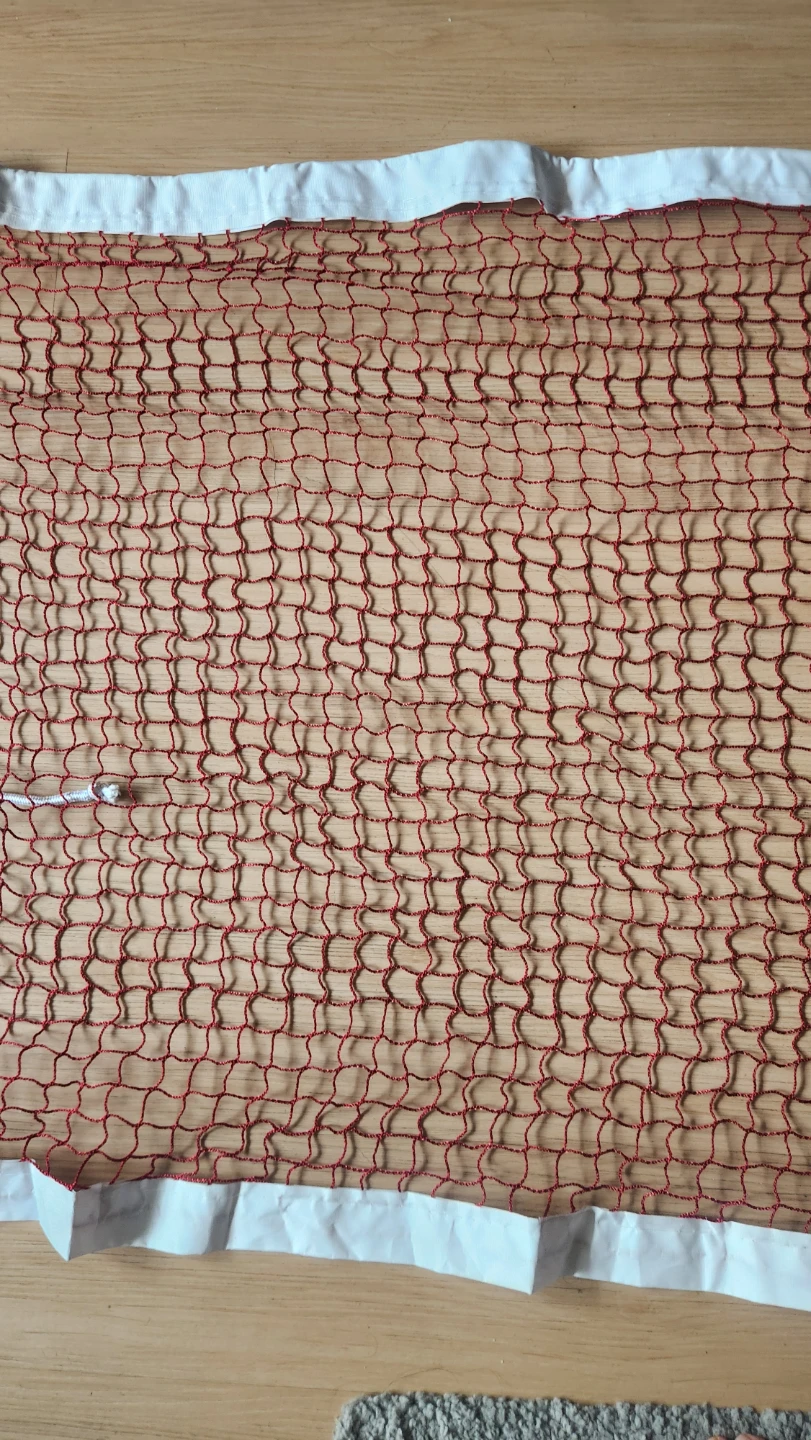 Large Sport net - red and white colour