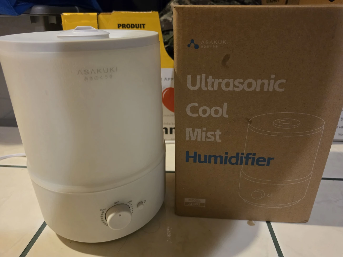 ASAKUKI Ultrasonic Cool Mist Humidifier AH003