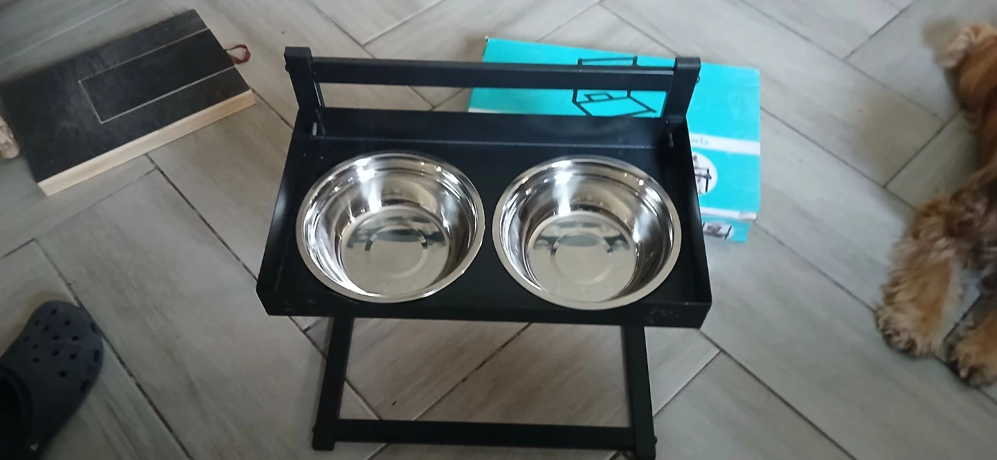 Adjustable Elevated Dog Bowls - photo 2